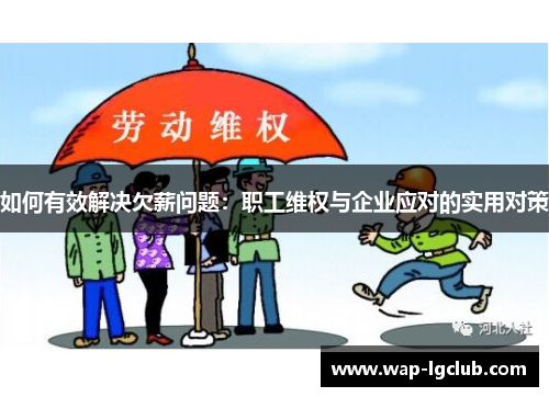 如何有效解决欠薪问题：职工维权与企业应对的实用对策